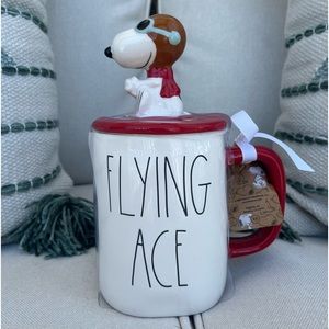Rae Dunn Flying Ace Mug